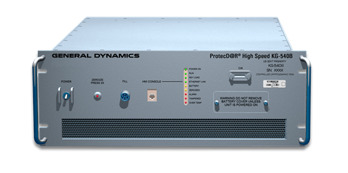 Cyber and Electronic Warfare Systems - ProtecD@R High Speed Encryptor (KG-540B) Front - Image