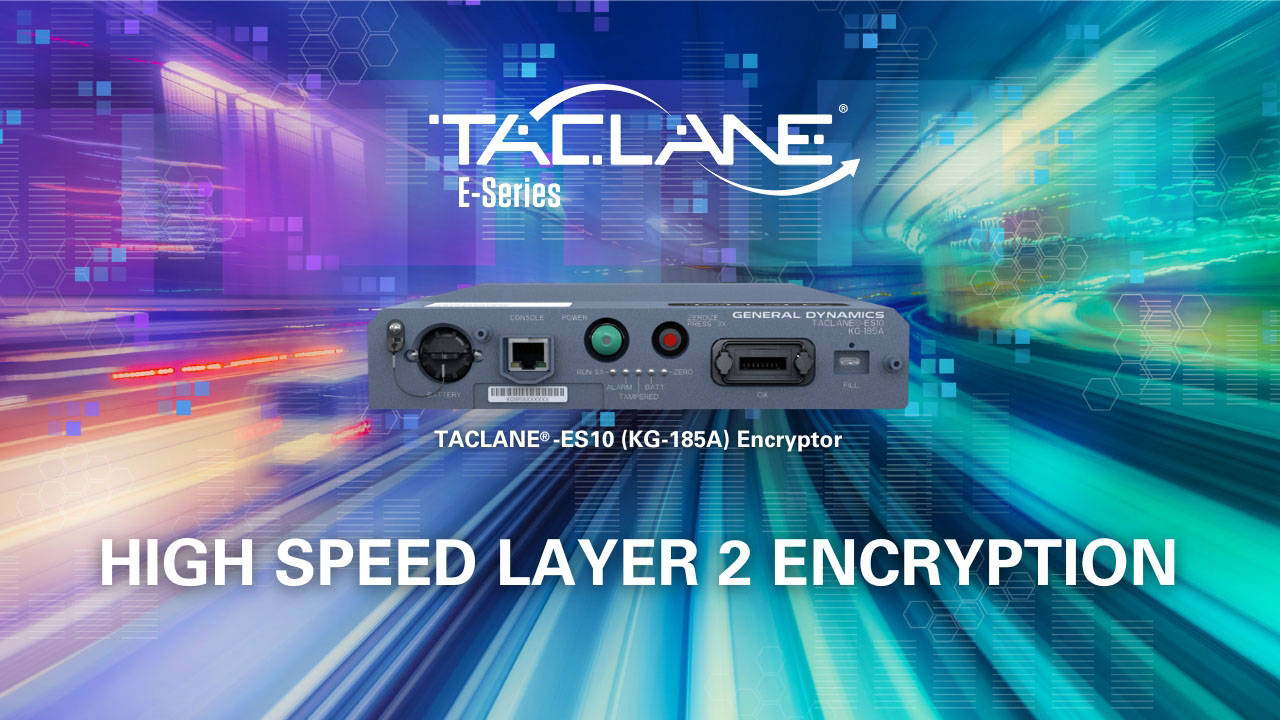 TACLANE-ES10 High Speed Layer 2 Graphic