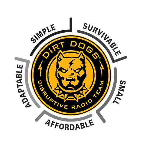 General Dynamics Dirt Dogs Logo